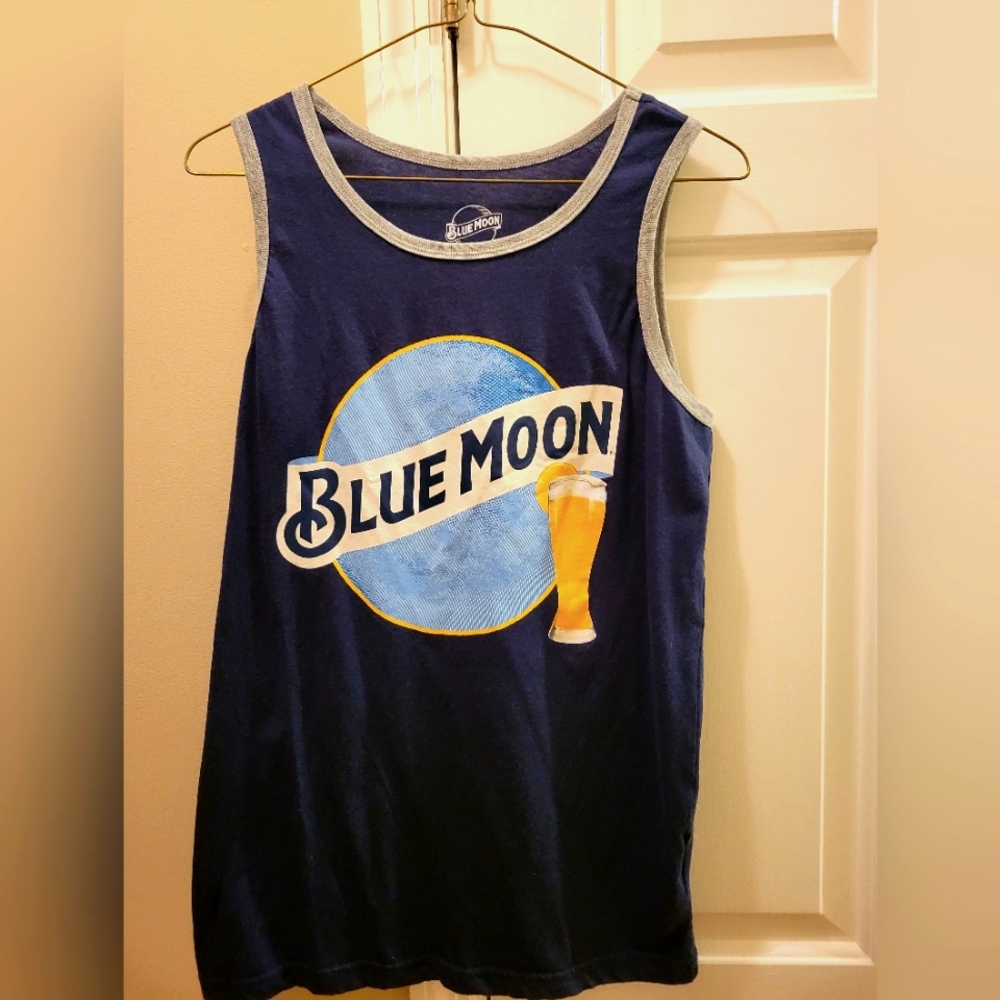 Blue Moon Tank Top, Unisex, Small